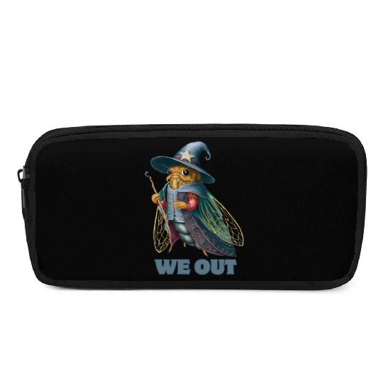 Funny Cicada We Out Cute Cicada Brood Emergence Pencil Cases