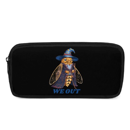 Funny Cicada We Out Cute Cicada Brood Emergence Pencil Cases