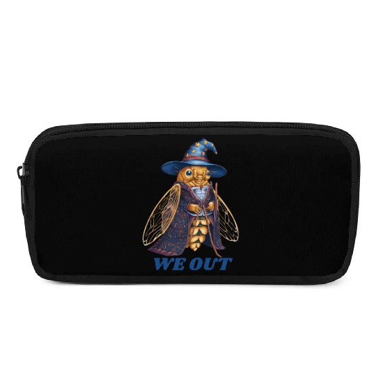 Funny Cicada We Out Cute Cicada Brood Emergence Pencil Cases