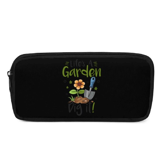 Life's A Garden Dig it Gardening for Women Light Pencil Cases
