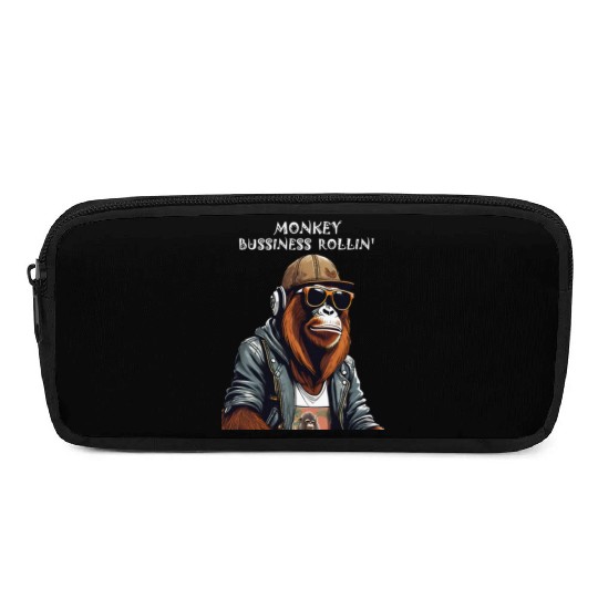 Monkey Business Rollin Pencil Cases