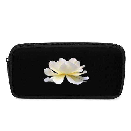 Lotus rose white flower Pencil Cases