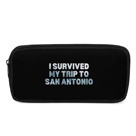 My Trip Traveler Vacation San Antonio Pencil Cases