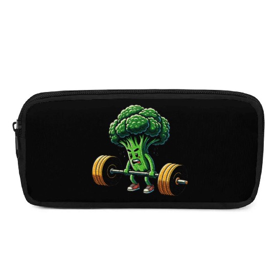 Deadlift Broccoli Gym Fitness Motivation Pencil Cases