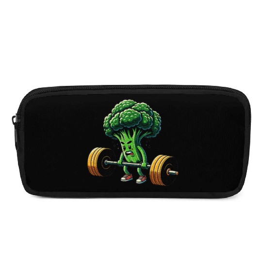 Deadlift Broccoli Gym Fitness Motivation Pencil Cases