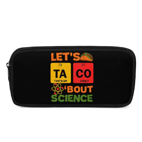 Lets Tacos Bout Science Cinco de Mayo Scientist Pencil Cases