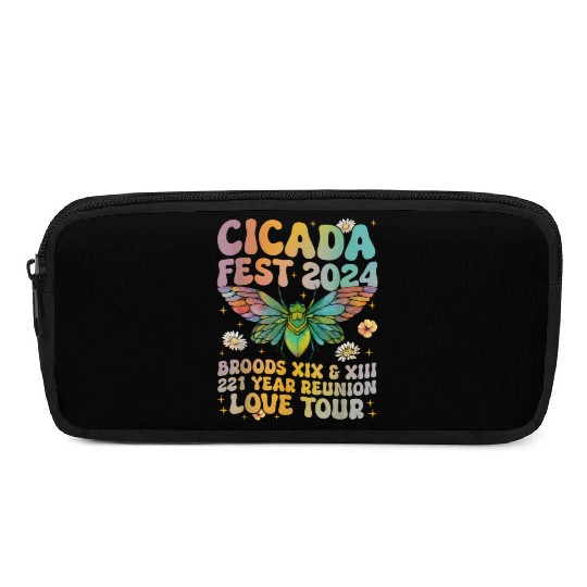 Cicada Lover Fest 2024 Broods Xix & Xiii 221 Years Pencil Cases