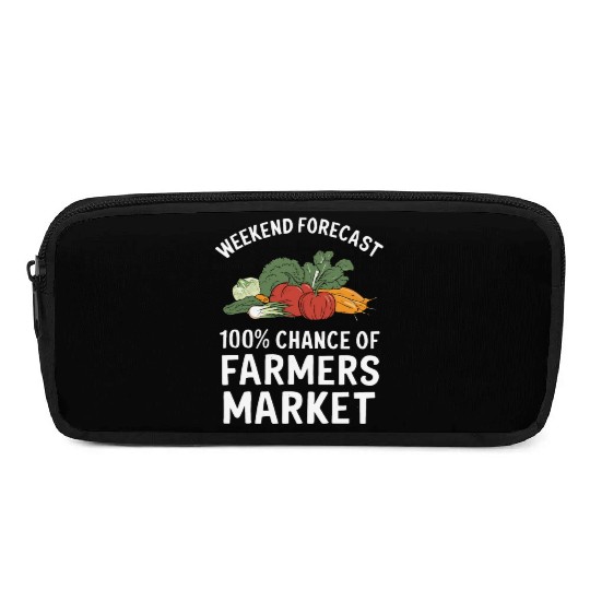 Farmers Market Farmer Agriculture Farming Food Pencil Cases