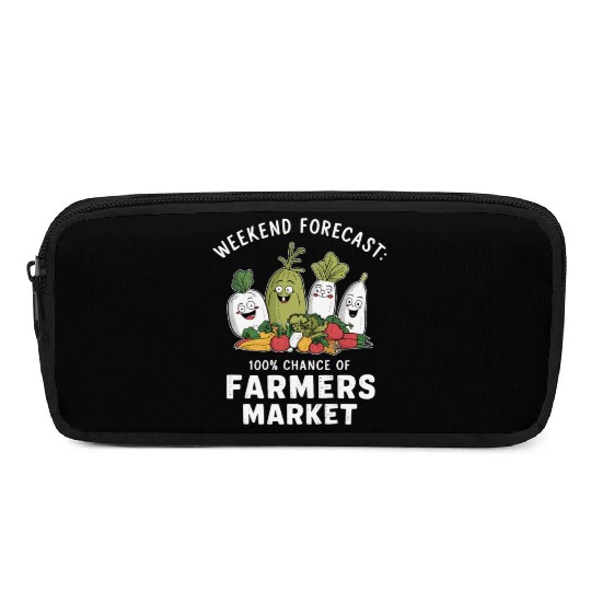 Farmers Market Farmer Agriculture Farming Food Pencil Cases