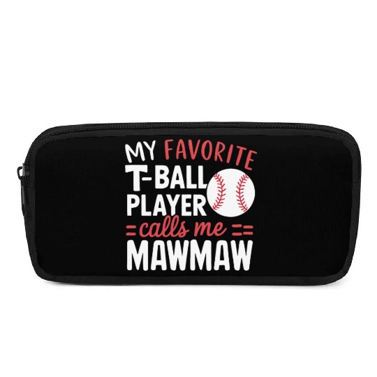 Baseball Grandma Grandmother Grandparents Day Pencil Cases