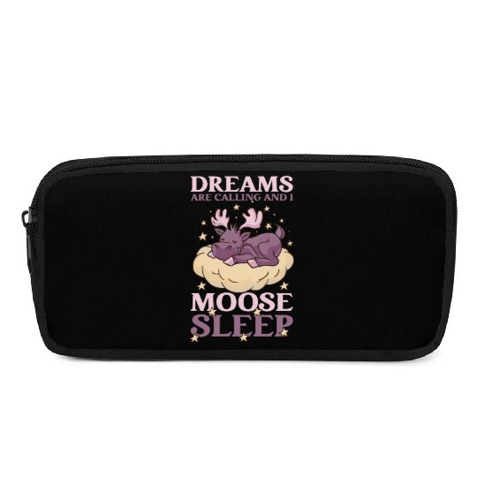 Dreams Are Calling Youth Cute Moose Pencil Cases