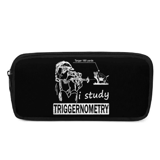 Funny Wild Boar Hunting Wild Hog Hunter Pencil Cases