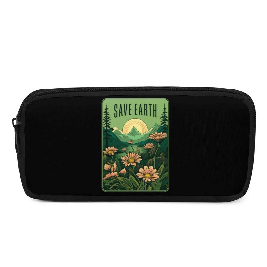 Save Earth Pencil Cases