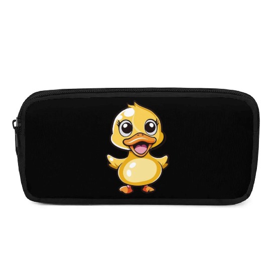 Adorable Duckling Cartoon Character Pencil Cases