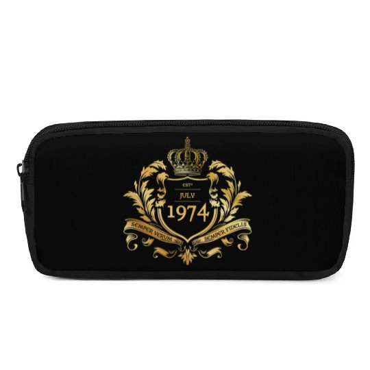 50th birthday "Semper Verum - Established 07/1974 Pencil Cases