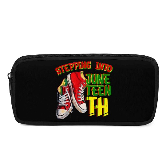 Stepping into Juneteenth Freedom Black History Pencil Cases