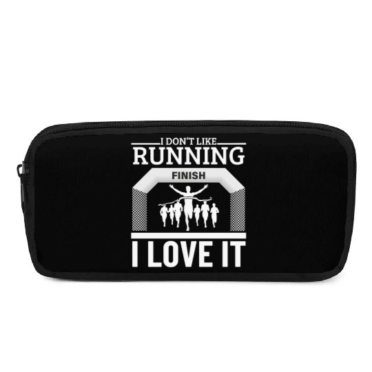 I Love Running Funny Marathon Pencil Cases