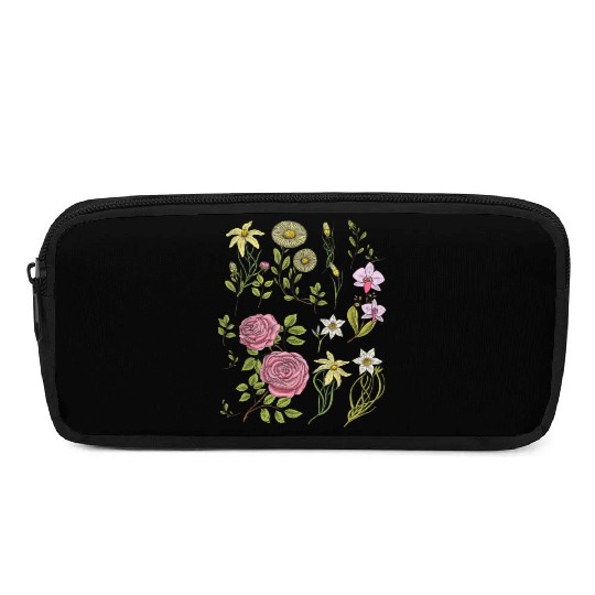 Flowers Cottagecore Mushroom Indie Clothes Pencil Cases
