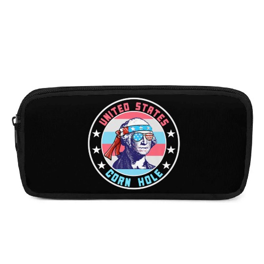 July Cornhole Apparel Clothing Premium Pencil Cases