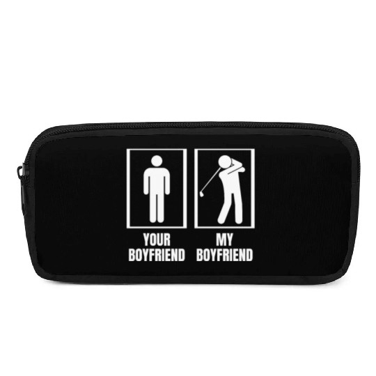 Golfing Your Boyfriend My Boyfriend Funny Pencil Cases