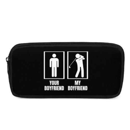 Golfing Your Boyfriend My Boyfriend Funny Pencil Cases