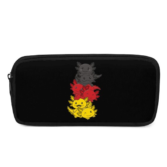 German Flag Axolotl German Germany Pencil Cases