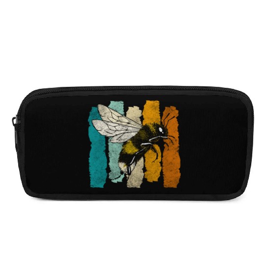 Honey Bee Nature Flowers Bees Pencil Cases