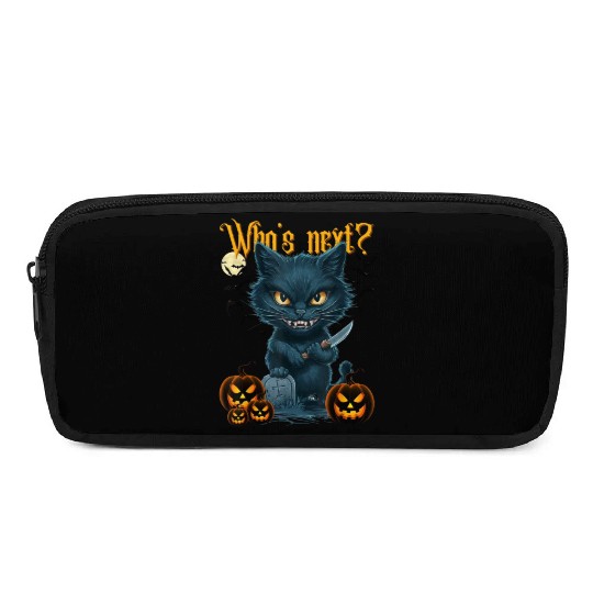 Halloween Scary Black Jack Lanter Pencil Cases