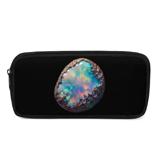 Raw Natural Opal 3D Pencil Cases