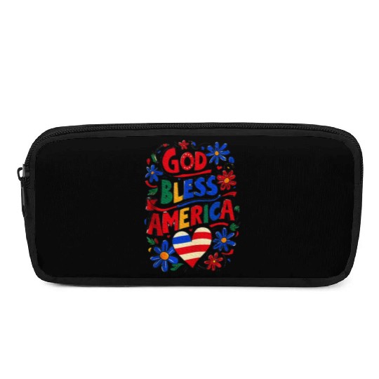 God Bless America Pencil Cases