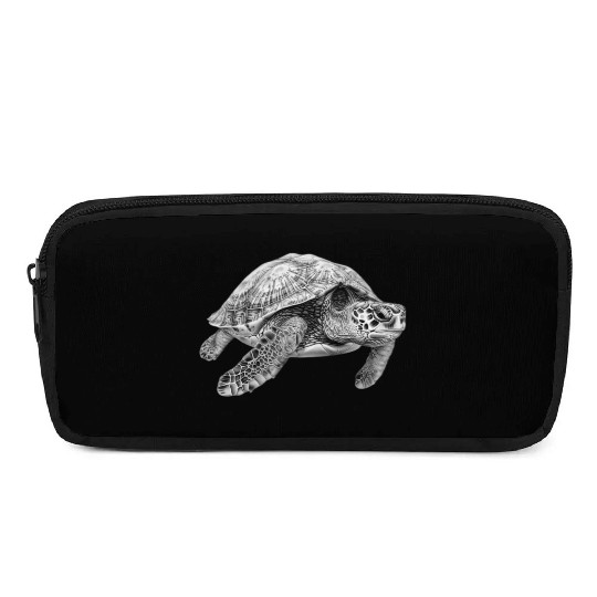 Serene Sea Turtle Pencil Cases