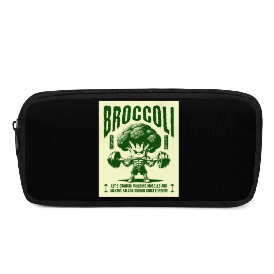 Broccoli fitness. Pencil Cases