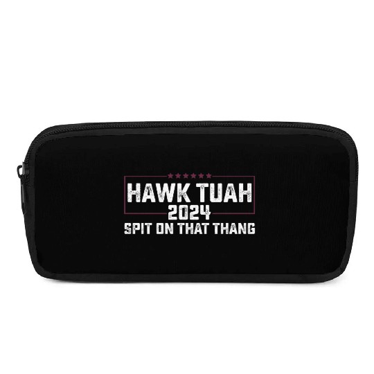 Hawk Tuah 2024 Spit On That Thing Presidential Can Pencil Cases