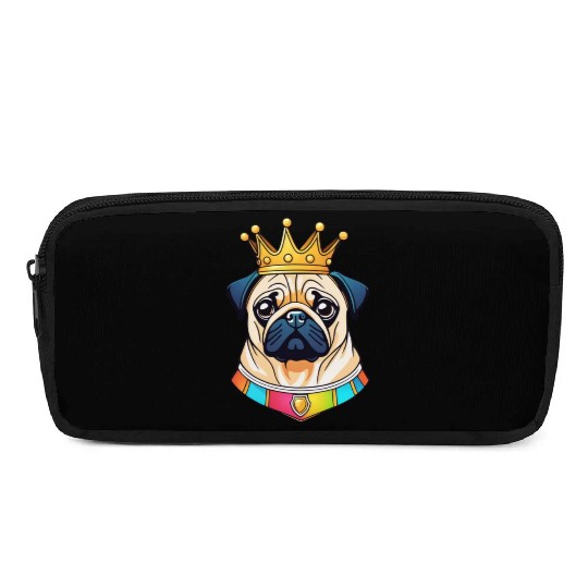 "The crowned ones" - Pug Pencil Cases