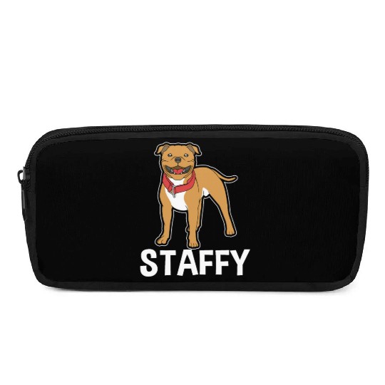 Staffordshire Bull Terrier Dog American Staffy Pencil Cases