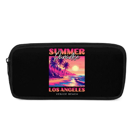 Summer Paradise Los Angeles Venice Beach Pencil Cases
