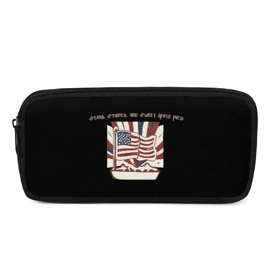 Stars, Stripes, and Sweet Apple Pies! Pencil Cases