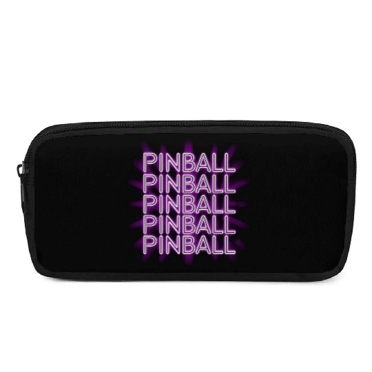 Pinball Purple Neon Pencil Cases