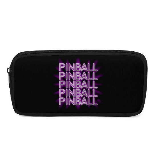 Pinball Purple Neon Pencil Cases