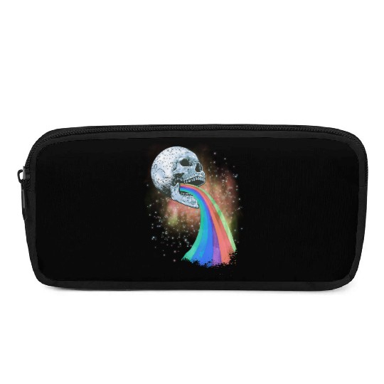 Goth Rock Satan Unicorn Festivals Death Metal Pencil Cases