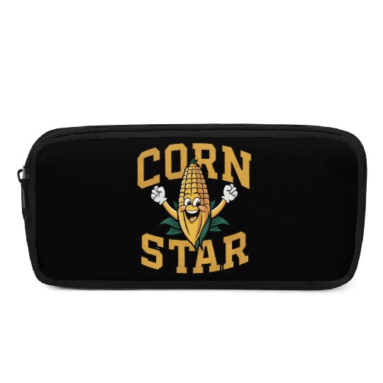 Funny Farm Food Pencil Cases Corny Cob Farmer Corn Star
