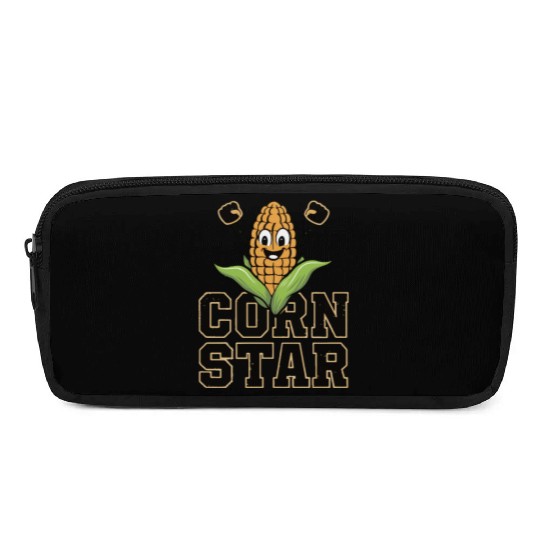 Funny Farm Food Pencil Cases Corny Cob Farmer Corn Star