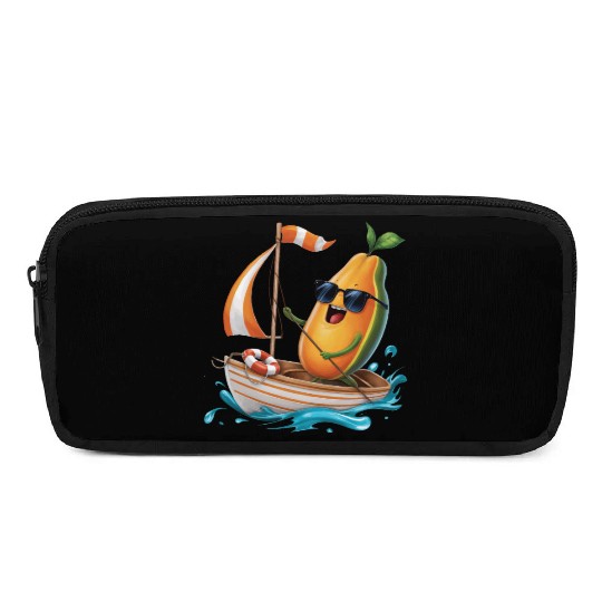 Fruit Boating Papaya Pencil Cases