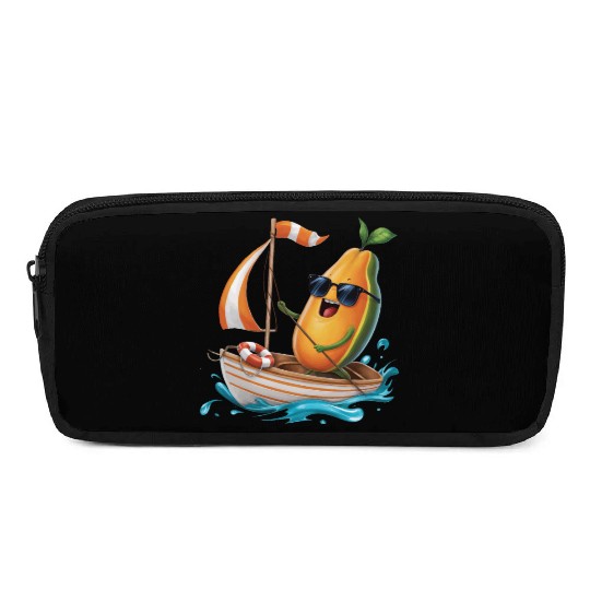 Fruit Boating Papaya Pencil Cases