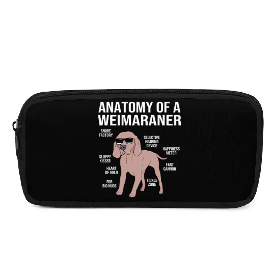 Dog With Sunglasses Anatomy Of A Weimaraner Pencil Cases