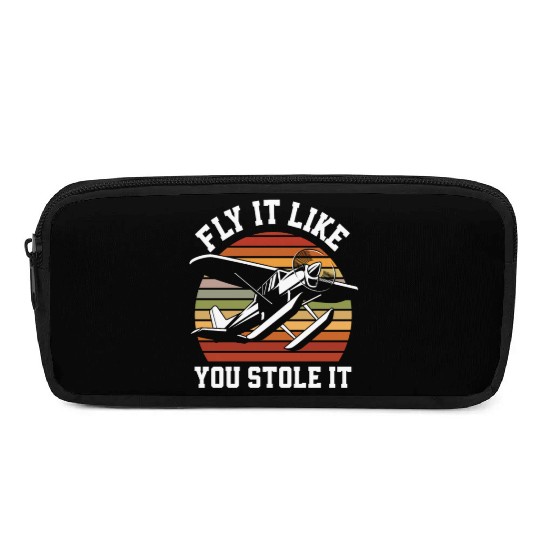 Funny Sport Pilot Pilots Pencil Cases