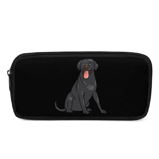 Dog - Black Lab Pencil Cases