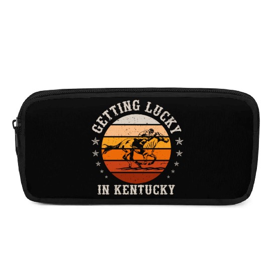 Getting Lucky In Kentucky Horse Racing Pencil Cases