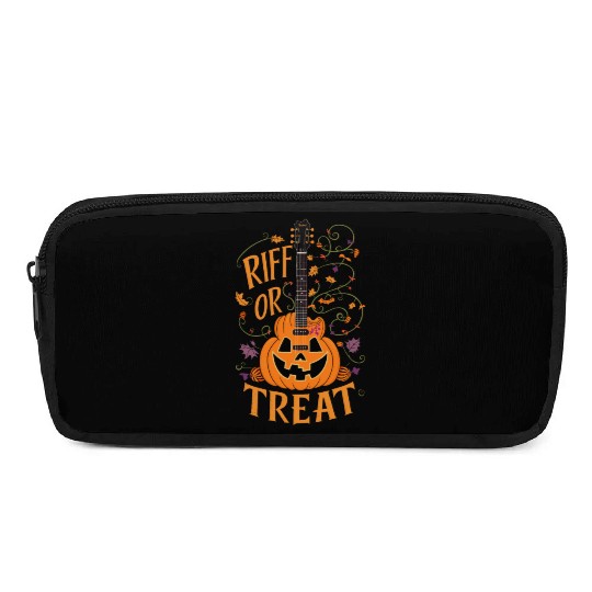 musical pumpkin autumn vibes spooky guitar autumn Pencil Cases