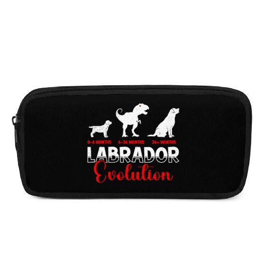 Labrador EVOLUTION Labrador Lovers Funny Pencil Cases